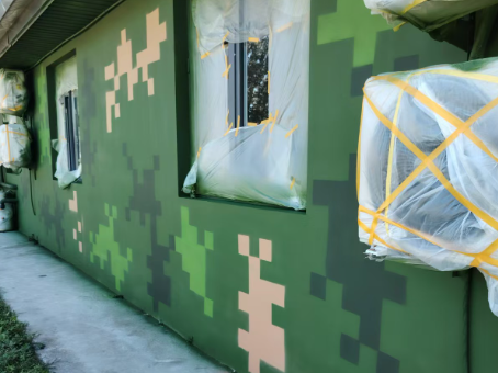 杨浦海洋 / 林地场景数码伪装